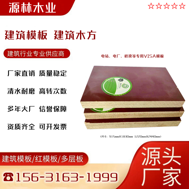 电厂专用清水模板